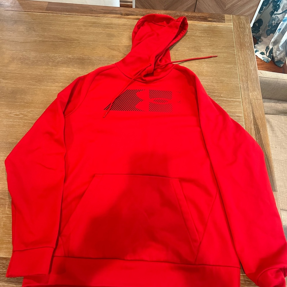 Under Armour Red Sweatshirt Hoodie